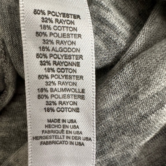 Alternative Colorado ♥️ Love 3/4 Sleeve Rounded Hem Burnout Shirt Top Medium - Picture 12 of 12